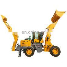Top Quality Front End Loader and Backhoe 4 Wheel Drive New Backhoe and Loader thumbnail-3
