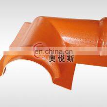 Wholesale Best Quality Asa Building Materials Orange Color Synthetic Resin Roof Tile thumbnail-2