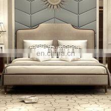 American Style Bedroom Furniture Bed Frame Queen Size Beds thumbnail-5