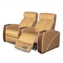 Luxury Home Cinema Power Motion Reclining Chair Cinema Theater Villa Reclinable Sofas thumbnail-5