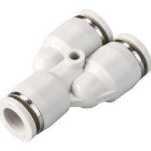 PW Series 3 Way Y Tee Variable Diameter Pipe Fitting Plastic Pneumatic Fittings thumbnail-1