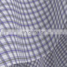 Hot Selling Small Check Design Polyester Rayon Yarn Dyed Fabric For Tops thumbnail-3