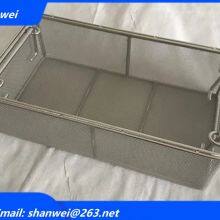 Sterilisation Perforated Dental Medical Lab With Handles Stainless Steel Tray