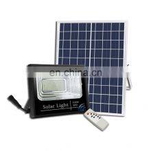 Remote Control Solar Garden Projector Lamp 40W 60W 200W 100W Solar LED Flood Light