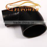 ID: 64mm to 70mm 90 Degree Silicone Reducer Elbow Hose for Turbo Intercooler /Heater/Radiator/Oil Cooler Coupler Hose Red Pipe thumbnail-5