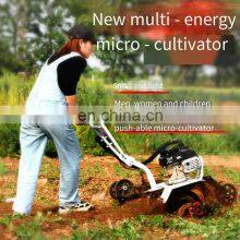 Micro-tiller Small Gasoline Rotary Plough Ridge Agricultural Land Reclamation Loose Soil Weeding Orc Multi Functional thumbnail-2