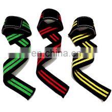 Custom Logo NON Slip Hand Bar Wrist Support Wraps Weight Lifting Straps for Fitness thumbnail-2