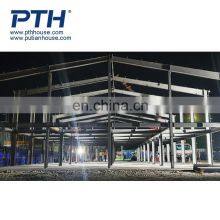 Prefabricated Steel Warehouse Workshop Hangar Hall Steel Structure Price thumbnail-2