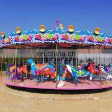 Sale Funny Luxury Adult and Kids Game Rides Theme Park 24 Carousel Ocean Carousel thumbnail-5