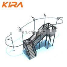 Amusement Park Customized Indoor Zip Line For Kids And Adult thumbnail-3