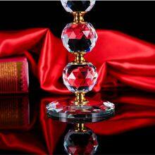 Lotus Crystal Candlestick Decoration Creative Crystal Glass Crafts Manufacturers Wholesale Wedding Candlesticks thumbnail-3