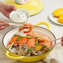 High Quality Store Gift OEM Enamel Colorful Nonstick Cast Iron Cookware Set thumbnail-4