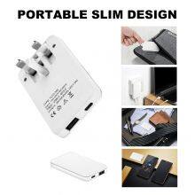 USB/USB-C 20W GaN Fast Charging Folding Slim Travel Charger Card Thin UK Plug thumbnail-3