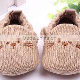 Hand Crochet Baby Shoes Wholesale Cute Handmade Crochet Knitting Baby Shoes Flower Crochet Baby Girl Shoes thumbnail-4