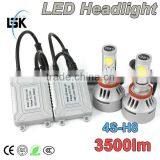 Newest 4S Car Headlight 38w 7000lm Led Headlight Bulb H11 h8 H13 5 Color Changeable thumbnail-1