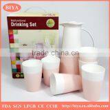 Color Gift Boxes Package Ceramics Bone China Porcelain Tea Pot Sets or Kettle Sets Double Glaze High Quality thumbnail-1