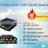 Teswell 4ch 3G GPS WIFI Mini 1 Mega Pixel Mobile Dvr With 256GB SD Card Competitive Mdvr for Secutiry Camera System thumbnail-2