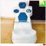 Fashion Clear ABS Platsic Office Chair Seat Cover Sofa Cover thumbnail-3