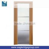 Wooden Doors Design Traditional Melamine Interior Flat Glass Door thumbnail-1