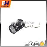 Hot Sell 6 LED Keychain With Flashlight, Aluminium and Powered by 2xCR2032 Cell Battery, Suitable for Promotion