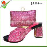 JA104-4 Fashion Wholesale High Heels Slipper Lady Platform For Party