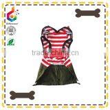 Pet Coat Pet Cloth Sailor Stripe Dress for Girl Dogs thumbnail-5