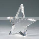 Star Shape Clear Solid Acrylic Block Photo Frame
