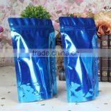 8x12x4 - 5.4 Mils Mylar Zip Lock Stand Up Bags Silver Foil Pouch thumbnail-3