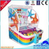Electronic basketball game parents-child basketball machine new design children arcade redemption machines