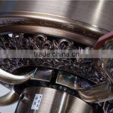 Red Blade Ceiling Fan With Light thumbnail-5