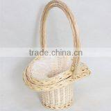 Beautiful Design Best Selling 2 Pcs Wicker Flower Baskets thumbnail-2