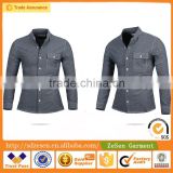 Italy Oxford Grey Color Wholesale New Model Shirts For Men