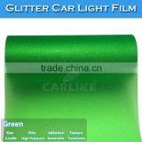 CARLIIKE Glitter Green Car Headlight Color Change Vinyl Film thumbnail-3