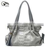 New Arrival 2012! Hot Summer Europe Style Croco Skin Leather Bag Ladies Handbag! thumbnail-1