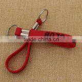 Wholesale Printed Bulk Keychain Silicone Wristband Keychain thumbnail-1