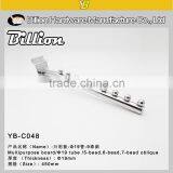 Slatwall Hanging Hook Pipe Clothing Hook Display Hook With Balls thumbnail-1