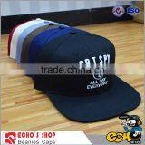 Customize High Quality 6 Panels 3D Embroidery Snapback Hats and Accept Small MOQ Quality Choice thumbnail-1