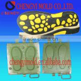 2014 lastest popular double color injection phylon shoes mould for sandal sole