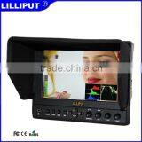 1080p 7 Inch Lcd Monitor With Hdmi in and Out Audio Level Meter, Vectorscope, Waveform,
