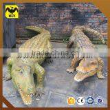 HLT Simulation Animatronic Animal Model Of Crocodile For Park Or Playground thumbnail-2
