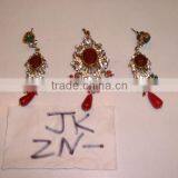 Designer Exclusive Indian Costume Fashion Imitation Jewellery ~ Artificial Gold Kundan Polki Bridal Jewelery