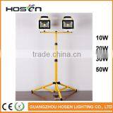 Aluminum Portable Outdoor 10w 20w 30w 50w Rechargeable Led Flood Light Emergency Led Work Lamp thumbnail-1