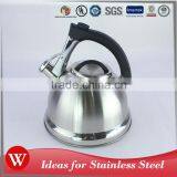 Easy to Clean Non Electric Induction Whistling Kettle Stainless Steel Tea Water Kettle thumbnail-2