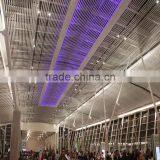 Modern Round Pipes Aluminum Slat Linear Suspended Ceiling System thumbnail-4