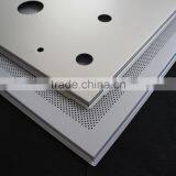 Customized Flat Perforated Panel Metal Ceiling Suspended Ceiling Board Aluminum Lay In Ceiling thumbnail-5