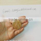 1 oz Replica Tungsten Gold Plated Coin From China thumbnail-4