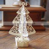 Merry Christmas 3D Handmade Laser Cut Christmas Bell Tree Greeting Pop Up Cards Quality Choice thumbnail-6