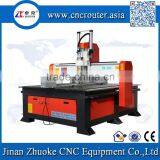 Free Shipping 4 Axis Wood CNC Carving Machine ZK-1313 With 5.5KW Big Power Spindle Air Cylinder For Z-Axis thumbnail-2