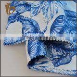 2016 New Products Linen and Cotton Blends Fabric Digital Printing Fabric for Lady Dress