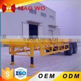 2016 Best Quality 3 Axles Used Skeleton Container Semi Trailer for Sale thumbnail-2